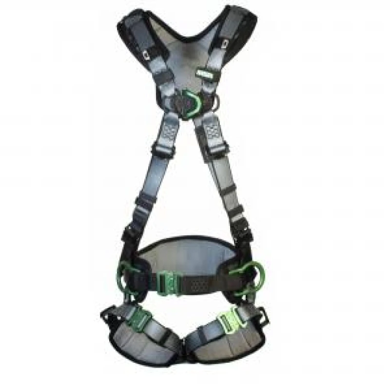 Image of MSA Standard V - Fit Back / Chest / Hip D - Ring Bayonet Harness W / W Belt Standard
