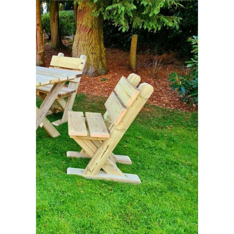 Image of Churnet Valley Garden Furniture Ltd Ashcombe Chair - Set of Waterproof Cushions Included in Brown Brown Unisex