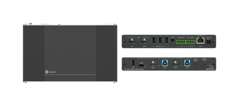 Image of Kramer Electronics SWT3-31-HU HDMI/MiniDP/VGA/USB-C
