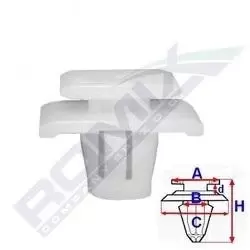 Image of ROMIX Clip HONDA C60760 75315S9A004