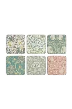 Image of Morris and Co Spode Coasters Set of 6