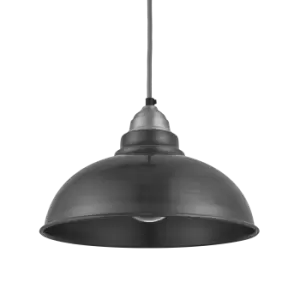 Image of Industville Old Factory Pendant - 12" - Pewter