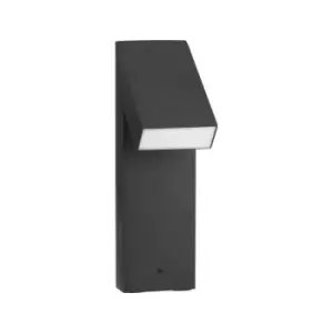 Image of Anaheim Outdoor Down Wall Lamp Black Aluminium, LED 6W 515Lm 3000K IP65 - Merano