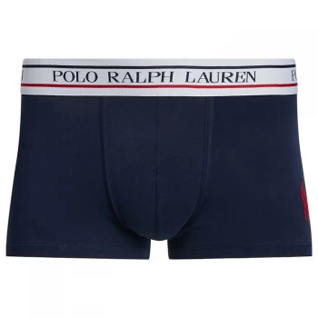 Image of Polo Ralph Lauren Polo Bodywear 1 Pack AOP Trunk - Cruise Navy/Red