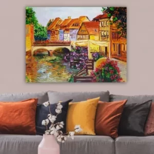 Image of 146945786_70100 Multicolor Decorative Canvas Painting