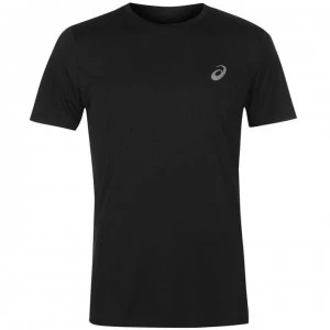 Image of Asics Core Short Sleeve Running T Shirt Mens - Black