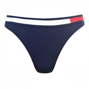 Image of Tommy Bodywear Hilfiger Brazil Thong - Navy Blazer