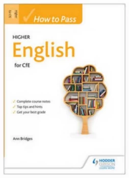 Image of How to Pass Higher English for Cfe by Ann Bridges Paperback