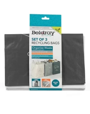 Image of Beldray Set of 3 Recycling Bags