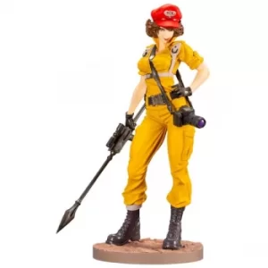 Image of G.I. Joe Bishoujo PVC Statue 1/7 Lady Jaye Canary Ann Color Version 23cm