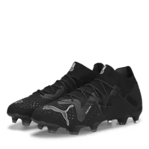 Image of Puma Future.1 Firm Ground Football Boots Mens - Black