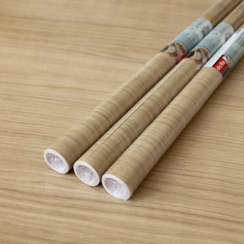 Image of D C Fix dc fix Tropea Oak Self Adhesive Vinyl Pack 3 Vinyl 67X2 PACK3 Beige 42676504000