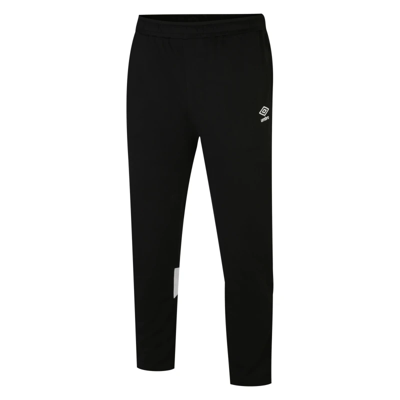 Image of Umbro Umbro Men Total Training Knitted Jogging Bottoms in Black Size: 3X-Large Black XXXL Male 5063377397833
