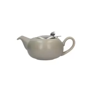 Image of Pebble Filter 2 Cup Teapot Matt Putty - London Pottery