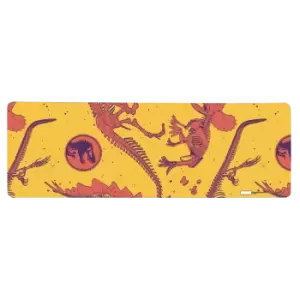 Image of Jurassic Park Fossils Gaming Mouse Mat - Medium