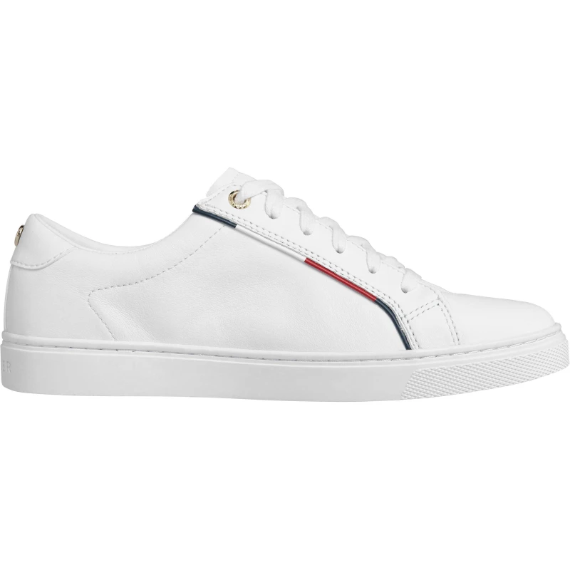 Image of Tommy Hilfiger Signature Sneakers - White White 7