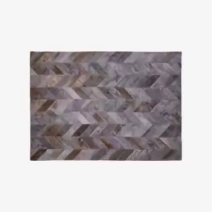 Image of Safira Rug With Light Grey Patchwork Large