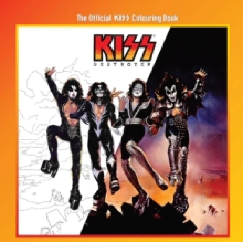 Image of The Official KISS Colouring Book Paperback / softback