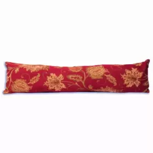 Image of Zurich Draught Excluder Burgundy
