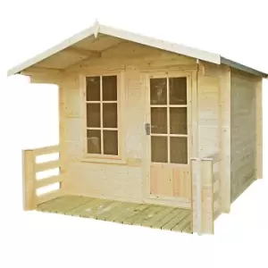 Image of Shire 8x8ft Maulden Log Cabin