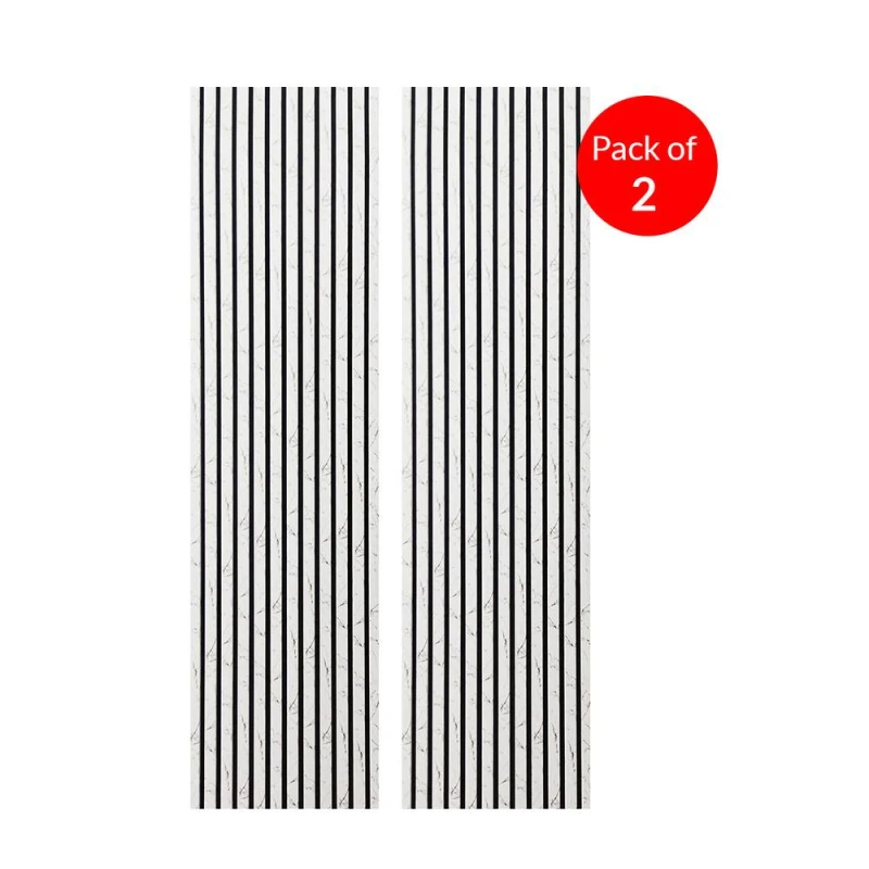 Image of ENER-J BRITWALL Linear Acoustic Panel White Gold Marble 2400x600x21mm White Unisex