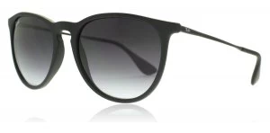Image of Ray-Ban Erika Sunglasses Matte Black 622/8G 54mm