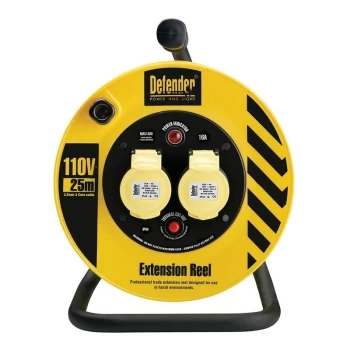 Image of Defender 25M 1.5MM 110V Light Industrial Reel - Defender Power And Light