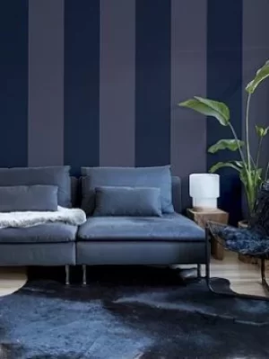 Image of Arthouse Arthouse Paul Moneypenny Go Large Navy Wallpaper