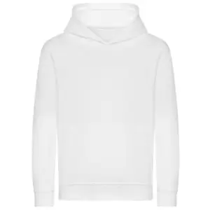 Image of Awdis Childrens/Kids Organic Hoodie (3-4 Years) (Arctic White)