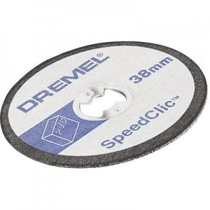 Image of Dremel SC476 2615S476JB Cutting disc (straight) 38mm 3.2mm 5 pc(s)