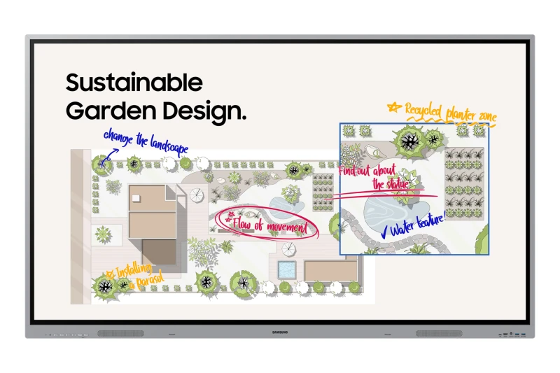 Image of Samsung WE65FX interactive whiteboard 165.1cm (65") 3840 x 2160