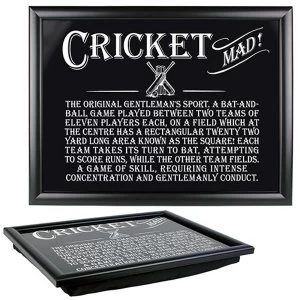 Image of Ultimate Gift for Man Lap Trays Cricket