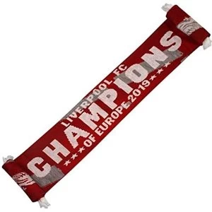 Image of Liverpool FC Champions Of Europe Scarf RG