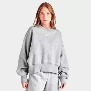 Image of Womens Nike Sportswear Phoenix Fleece Oversized Crewneck Sweatshirt
