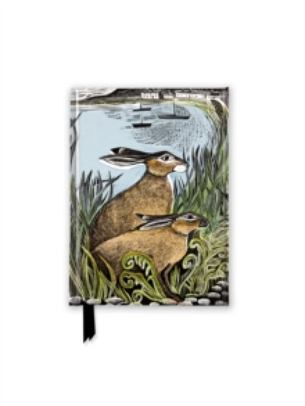 Image of Angela Harding: Rathlin Hares (Foiled Pocket Journal) Notebook / blank book