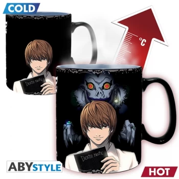 Image of Death Note - Kira & L Heat Change Mug