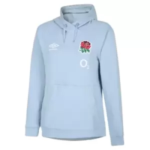 Image of Umbro England Travel OTH Hoodie Womens - Blue