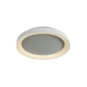 Image of Larissa Lighting - Larissa Melnik White LED Ceiling Light 30W IP20 230V