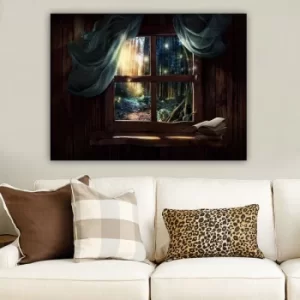 Image of 280772807_70100 Multicolor Decorative Canvas Painting