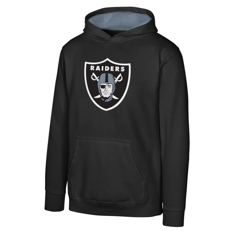 Image of NFL Kids Licensed Performance Hoodie LV Raiders male 9-10 (M)
