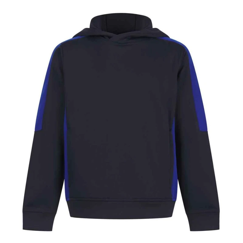 Image of Finden & Hales Team Contrast Hoodie in Dark Navy Size: 3-4 Years Dark Navy Unisex 3-4 Years