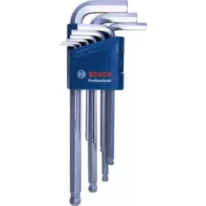 Image of Bosch Professional 9 Piece Allen Keys Set