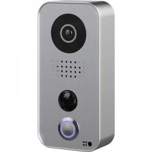 Image of DoorBird D101S IP video door intercom WiFi, LAN Outdoor panel Detached Silver