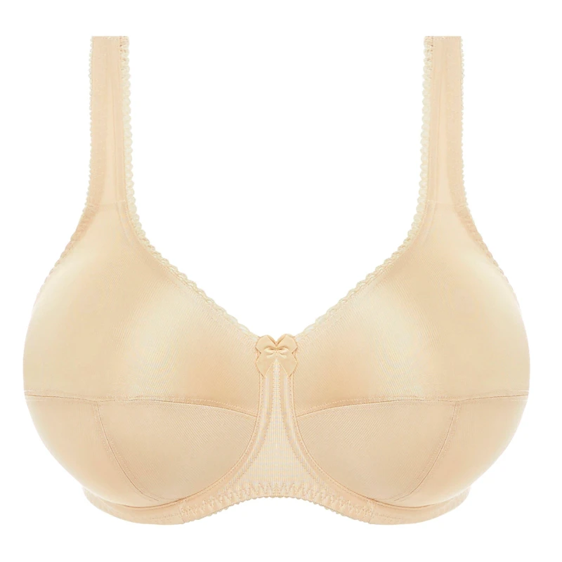 Image of Fantasie Cotton Smoothing Underwired Full Cup Bra NAL Natural female 32DD