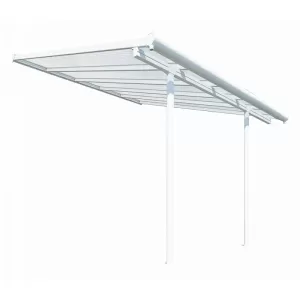 Image of Palram Sierra Patio Cover 3m x 3.05m - White Clear
