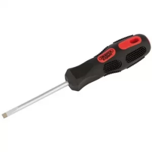 Image of Draper 5.0mm x 75mm Plain Slot Parallel Tip Screwdriver (Sold Loose)