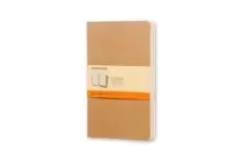 Image of Moleskine Ruled Cahier L - Kraft Cover (3 Set)