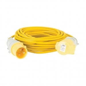 Image of Defender 110V 32A 2.5MM 14M Yellow Arctic Ext Lead
