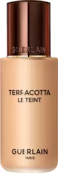 Image of GUERLAIN Terracotta Le Teint Healthy Glow Foundation 35ml 4W - Warm/Dore