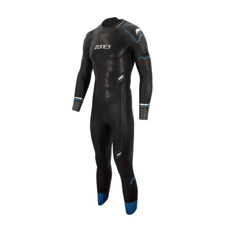 Image of Wetsuit Zone3 Advance Black Blue Man, Size SM